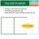 6WPL - 6 Period WIDE Teacher Lesson Plan Book