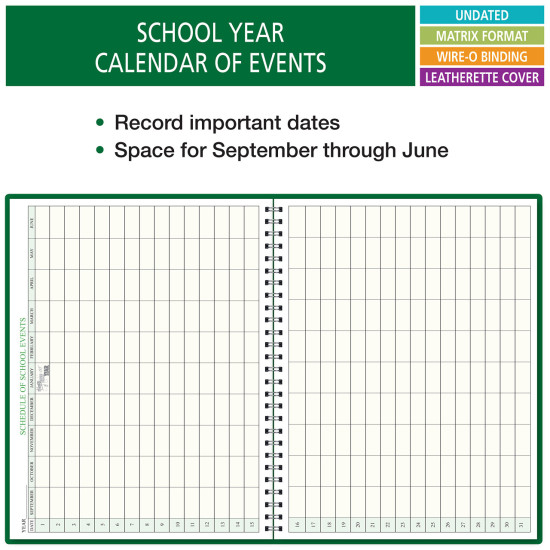 6WPL - 6 Period WIDE Teacher Lesson Plan Book