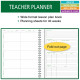 6WPL - 6 Period WIDE Teacher Lesson Plan Book