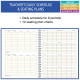 8WPL - 8 Period WIDE Teacher Lesson Plan Book