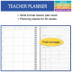 8WPL - 8 Period WIDE Teacher Lesson Plan Book
