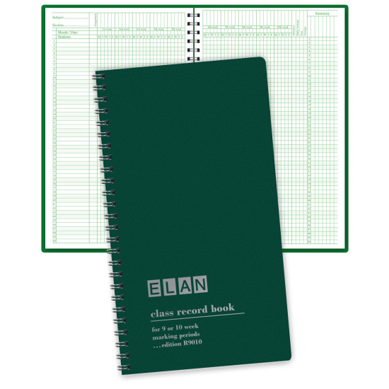 R9010 - Class Record Book - 9-10 Weeks