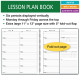 KING-P -King Plan - Over-sized Teacher Lesson Plan Book