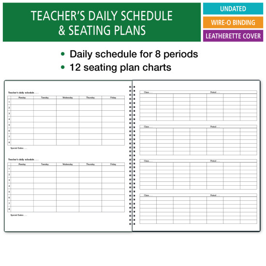 KING-P -King Plan - Over-sized Teacher Lesson Plan Book