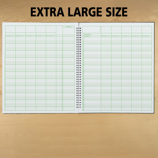KING-R -King Record - Oversize Record Book - 6-10 Weeks