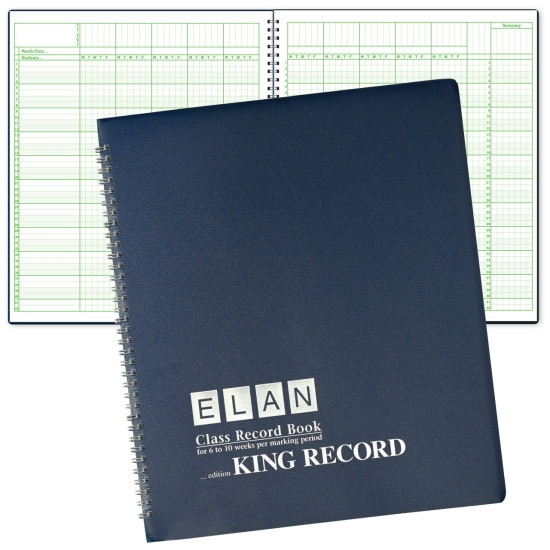 KING-R -King Record - Oversize Record Book - 6-10 Weeks