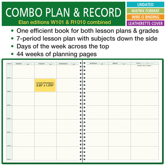 PR7-10 - Combination Plan and Record Book