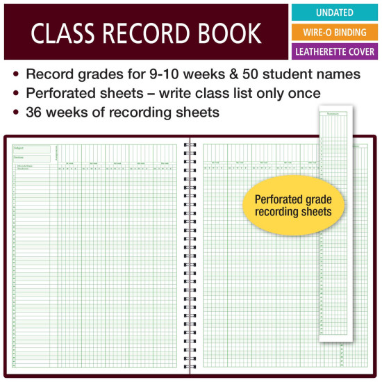 R1010 - Class Record Book - 9-10 Weeks