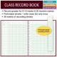 R1010 - Class Record Book - 9-10 Weeks