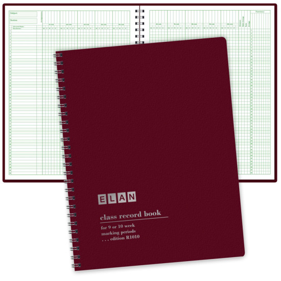 R1010 - Class Record Book - 9-10 Weeks