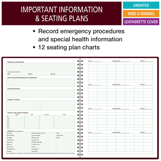 R1035 -Class Record Book - 9-10 Weeks