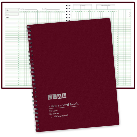 R1035 -Class Record Book - 9-10 Weeks
