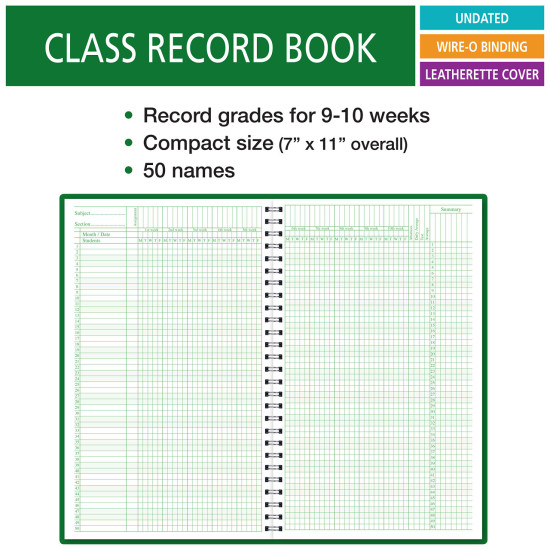 R9010 - Class Record Book - 9-10 Weeks