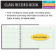 R9310 - Class Record Book - 10 Weeks