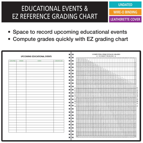R9310 - Class Record Book - 10 Weeks