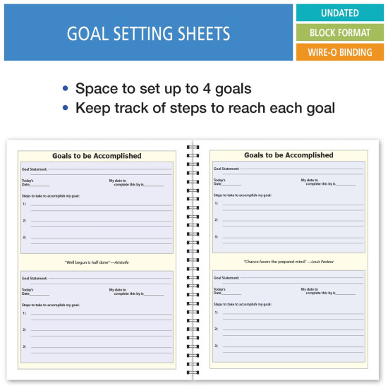 S40 - Undated Student Assignment Planner