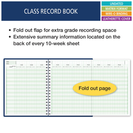 WC-8 - Combination WIDE Plan and Record Book