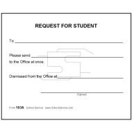 103A - Request for Student