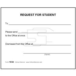 103A - Request for Student
