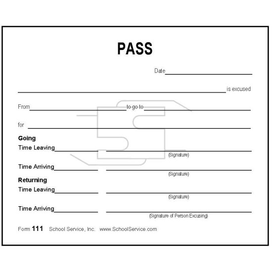 111 - Pass