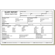 112NS1 - Injury Report - Bilingual w/School Imprint