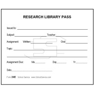 24E - Research Library Pass