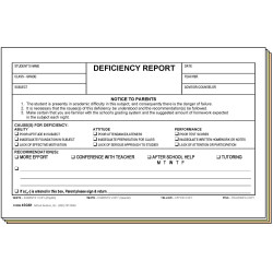 45GS1 - Deficiency Report - Bilingual