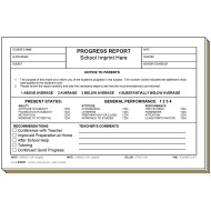 45HS1 - Progress Report - Bilingual w/School Imprint