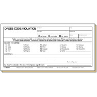 54BS1 - Dress Code Violation - Bilingual