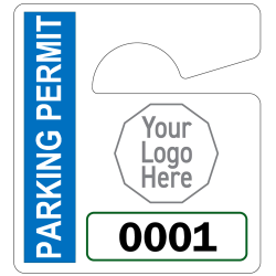 56J1 - Parking Hang Tag - Small
