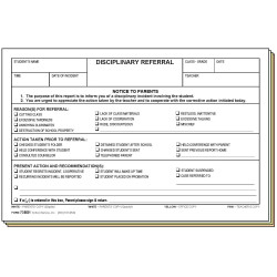 73BS1 - Disciplinary Referral - Bilingual