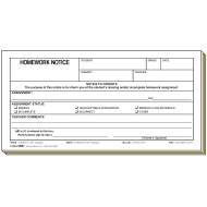 74BS1 - Homework Notice - Bilingual