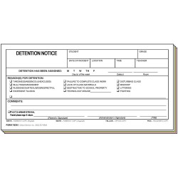 75DS1 - Detention Notice - Bilingual
