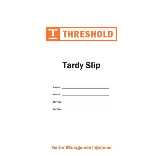 901-SK - Stock Tardy Slip Book