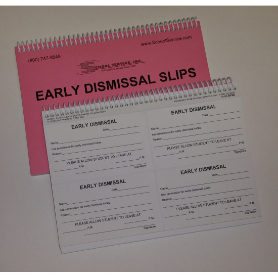 B19A -  Early Dismissal Book