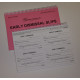 B19A -  Early Dismissal Book