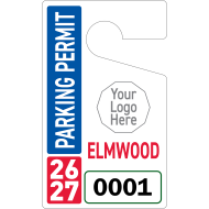 56H2 - Parking Hang Tag - Standard