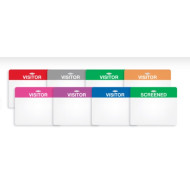 VDBT - Stock Disposable Badge Tags – Preprinted