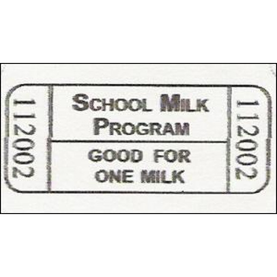 18R - Milk Roll Tickets