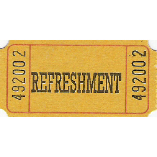 203 - Refreshment Roll Tickets