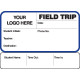 773 - Field Trip Label Badges Book with Sign-Out Stub 773 - Field Trip Label Badges Book with Sign-Out Stub
