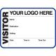 791A - Large Visitor Label Badges Book