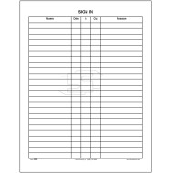 101C - Sign-in Sheet