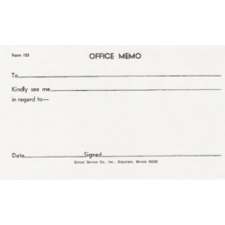 Office Memo