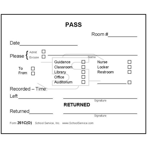 School Passes | School Service