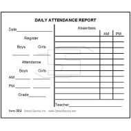 32J - Daily Attendance Report