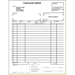 33E2SP - Two-Part Purchase Order w/Imprint & Numbering