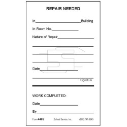 446S - Repair Needed (Small Size Form)