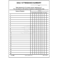 46A - Daily Attendance Summary