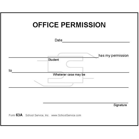 63A - Office Permission